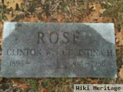 Clinton W Rose