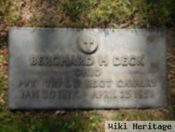 Berchard (Berthard) H. Deck