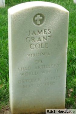 James Grant Cole