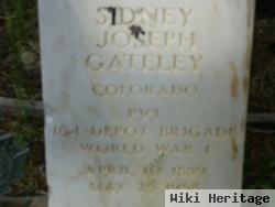 Pvt Sidney Joseph Gateley