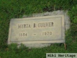 Myrta B. Culver