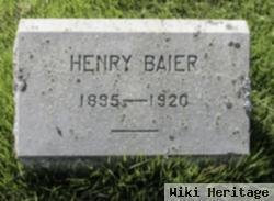 Henry S Baier