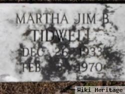 Martha Jim Burns Tidwell