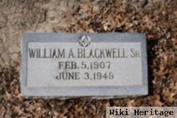 William A Blackwell, Sr