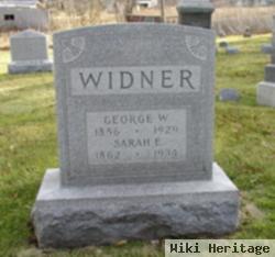 George W Widner