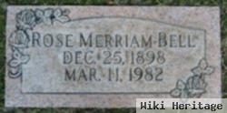 Rose Merriam Bell