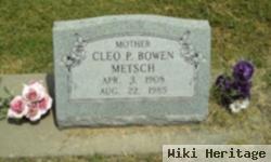 Cleo P. Bowen Metsch