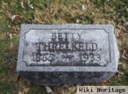 Martha Elizabeth "betty" Harris Threlkeld