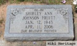 Shirley Ann Johnson Pruitt