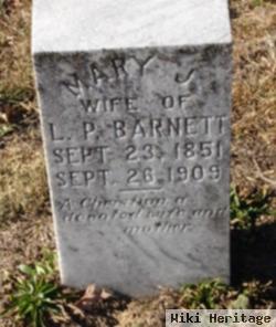 Mary Jane Fowler Barnett