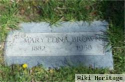 Mary Edna Thompson Brown