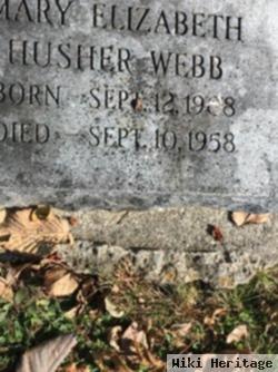 Mary Elizabeth Shusher Webb