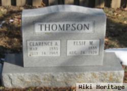 Clarence A Thompson