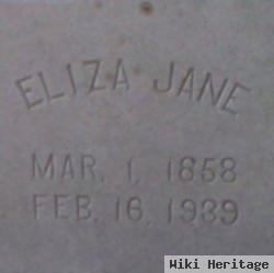 Eliza Jane Lee Lester