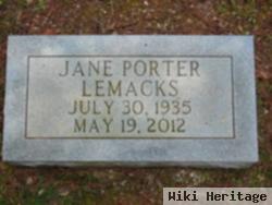 Jane Porter Lemacks