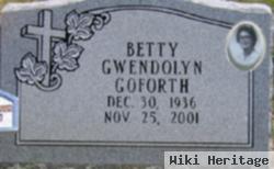 Betty Gwendolyn Goforth