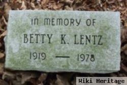 Betty K. Lentz