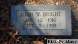 John W Bright