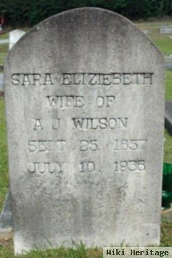 Sara Eliziebeth Popwell Wilson