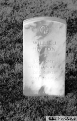 Willie J Hinton