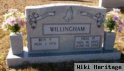 Nell H Alsabrook Willingham