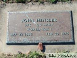 John Hensler