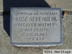 Rose Sobel Nerenberg