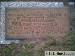 William Monroe Horton, Iii