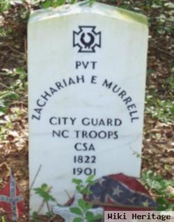 Pvt Zachariah E. Murrell