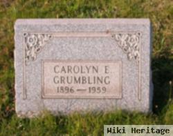 Carolyn E. Weightman Grumbling