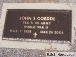 John S Goedde