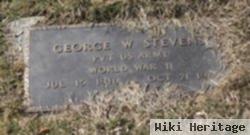 Pvt George W. Stevens