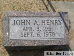 John A Henry