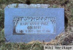 Mary Annie Page Colbert