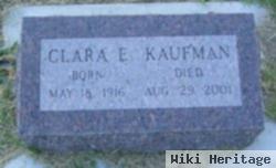 Clara E Kaufman