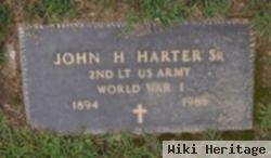 John H Harter, Sr
