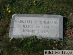 Margaret C Thompson