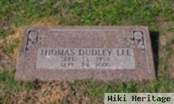 Thomas Dudley Lee