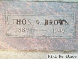 Thos W. Brown