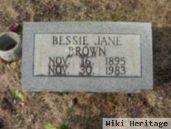 Bessie Jane Brown