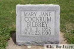 Mary Jane Cockrum Bilbrey