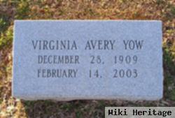 Virginia Avery Yow