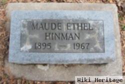 Maude Ethel Hinman