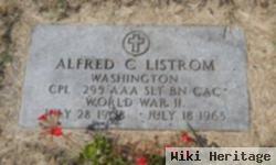 Alfred C Listrom