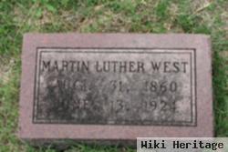 Martin Luther West