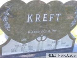 Willard Lewis "bud" Kreft