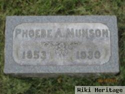 Phoebe A. Munson