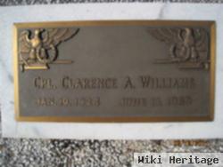 Corp Clarence A. Williams