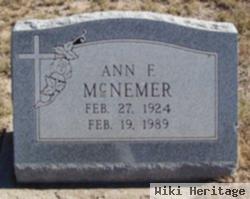 Ann Frances Gaskill Mcnemer