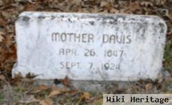 Mrs Sarah Louisa Hammett Davis